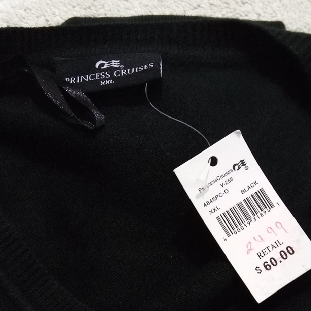 Princess Cruises Black Sweater XXL